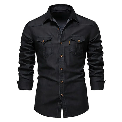 RAVEN™ | DENIM OVERHEMD