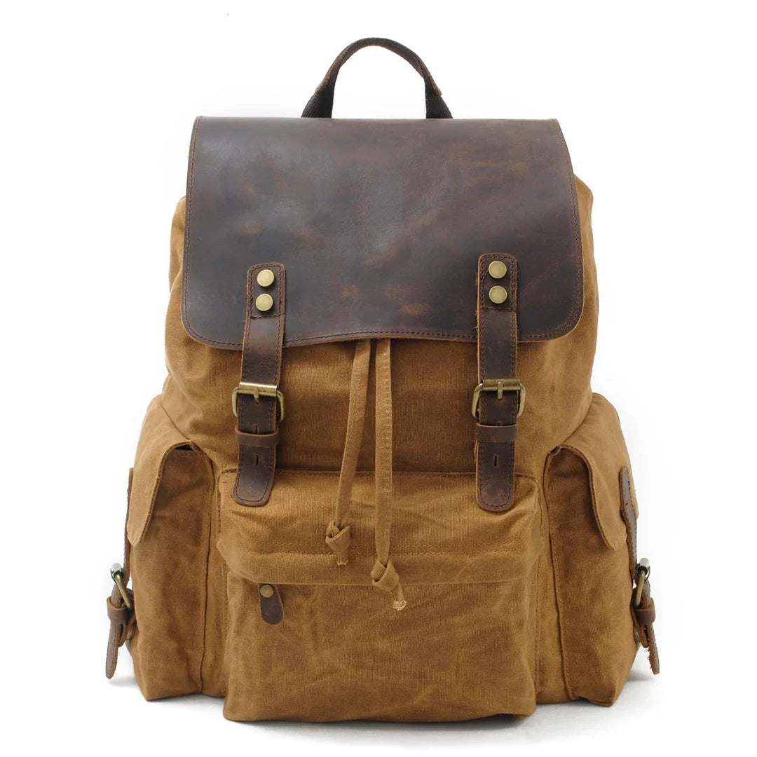 KOPENHAGEN™ | Wachsbeschichteter Canvas-Rucksack