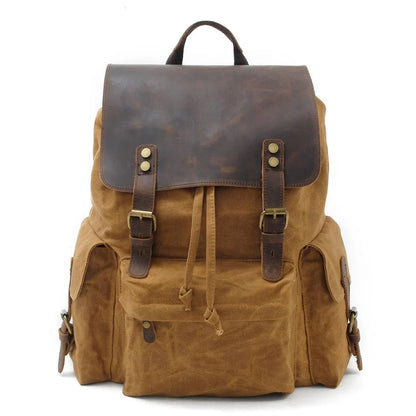 KOPENHAGEN™ | Wachsbeschichteter Canvas-Rucksack