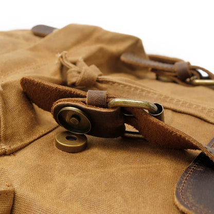 KOPENHAGEN™ | Wachsbeschichteter Canvas-Rucksack