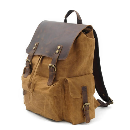 KOPENHAGEN™ | Wachsbeschichteter Canvas-Rucksack