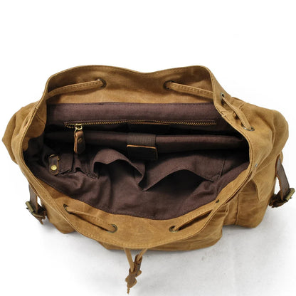 KOPENHAGEN™ | Wachsbeschichteter Canvas-Rucksack