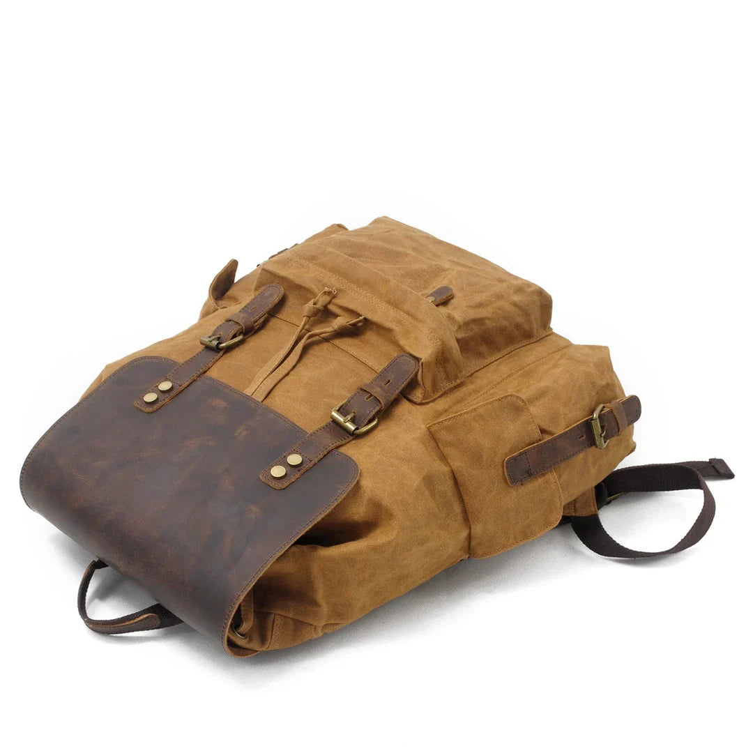 KOPENHAGEN™ | Wachsbeschichteter Canvas-Rucksack